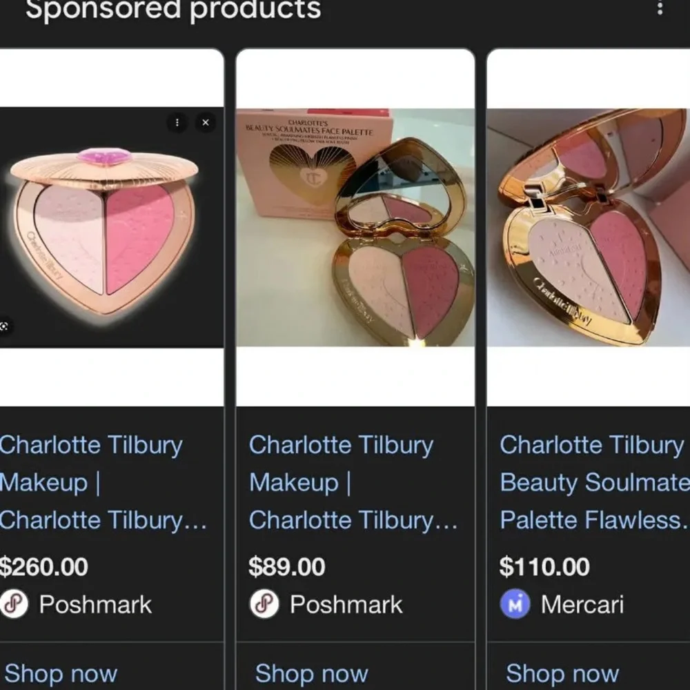 CHARLOTTE TILBURY LIMITED EDITION HEART FACE PALETTE BUNDLE - Picture 9 of 9
